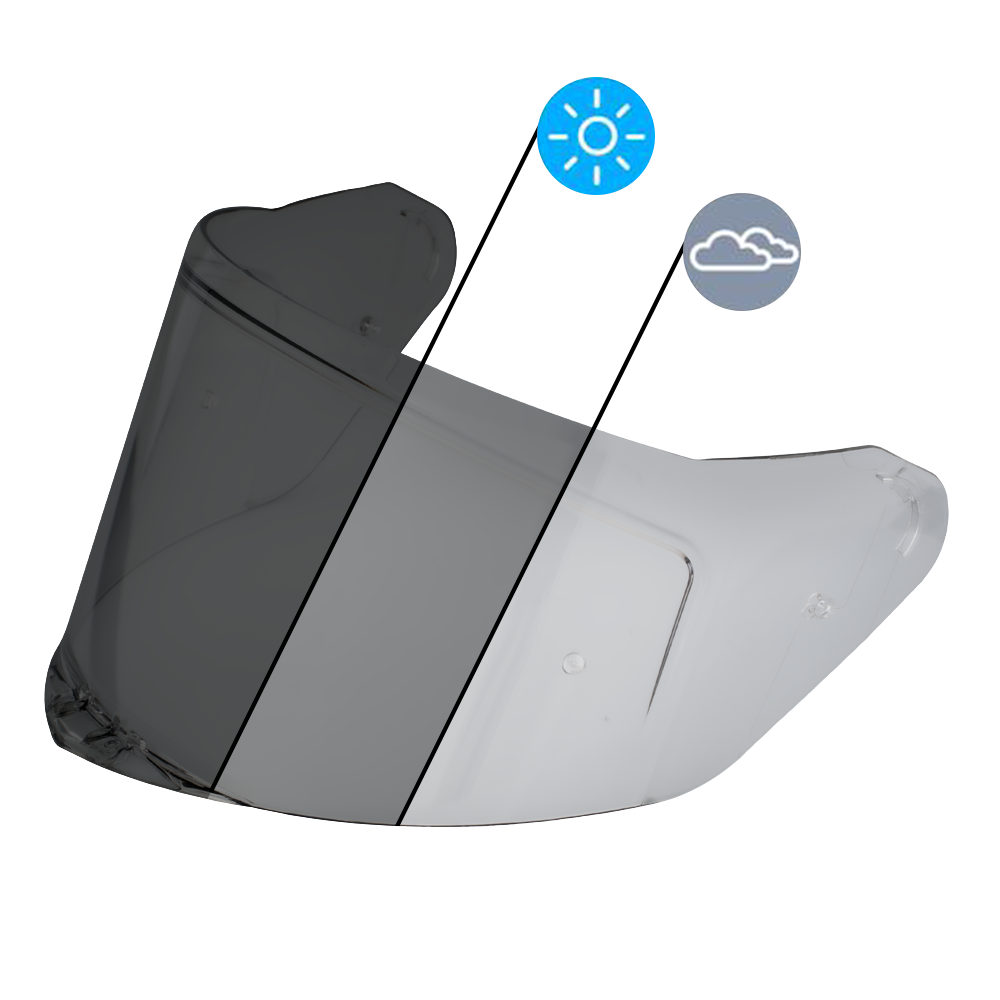 Viper Photo Chromatic Visor Shield