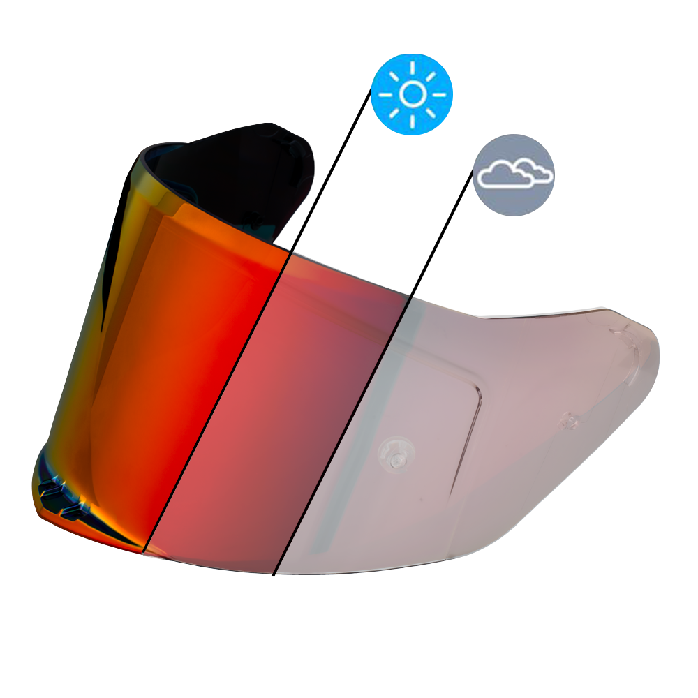 Viper Photo Chromatic Visor Shield