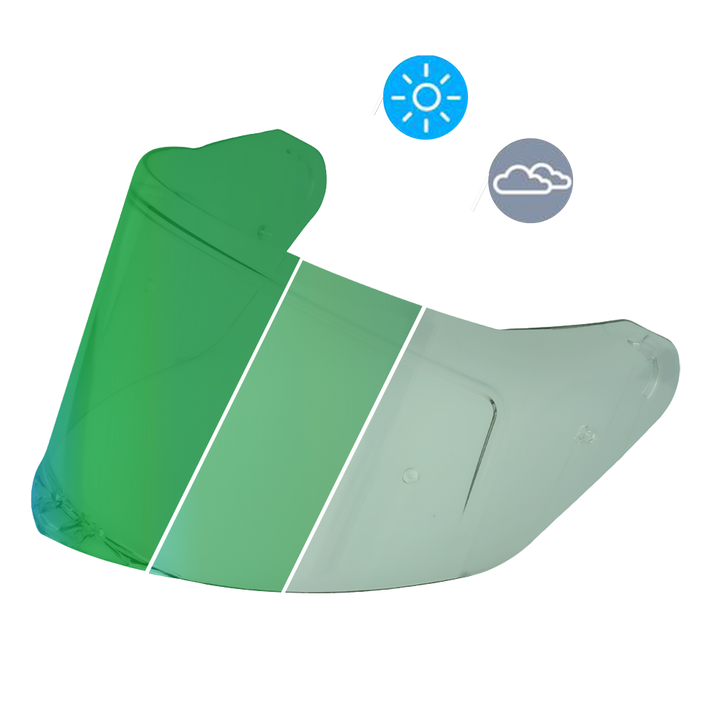 Viper Photo Chromatic Visor Shield