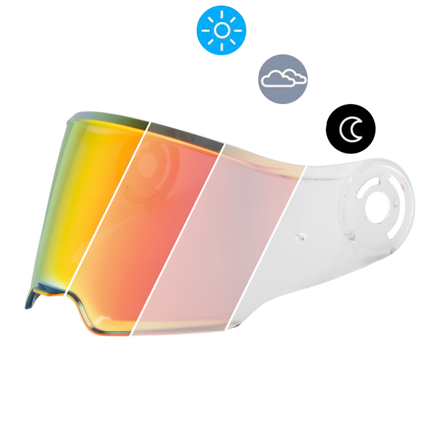 Daytona C6 Visors Photochromic